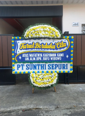 Papan Bunga Duka di Bonai Darussalam