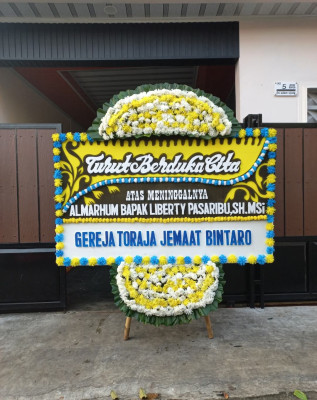 Papan Bunga Duka di Bonai Darussalam