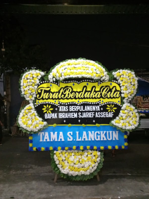 Papan Bunga Duka di Bonai Darussalam